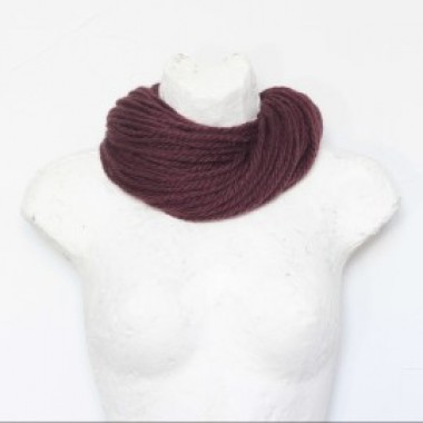 Collier Écharpe Aubergine - photo 1