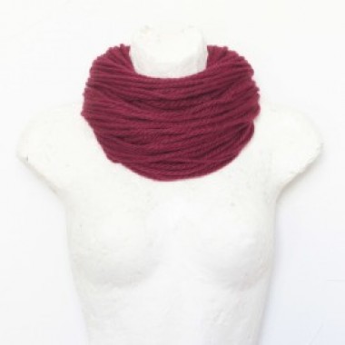 Collier Écharpe Framboise - photo 1