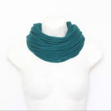 Collier Écharpe Bleu Canard - photo 0