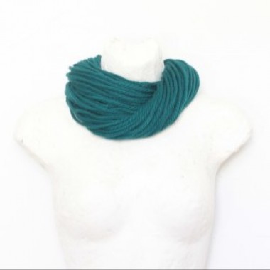 Collier Écharpe Bleu Canard - photo 1