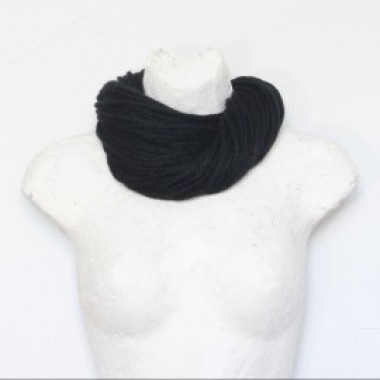 Collier Écharpe Noir - photo 0