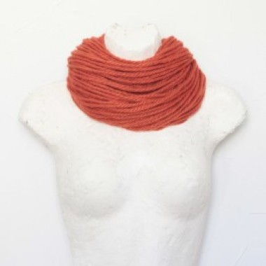 Collier Écharpe Orange - photo 1